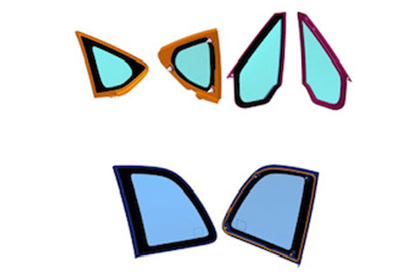 Solar kontrolliertes Privacy Glas für Seitenscheiben